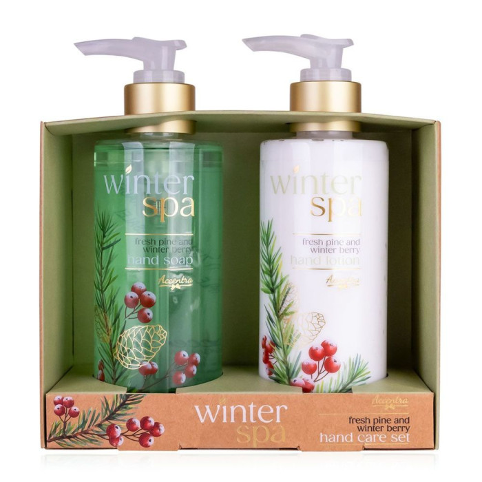 detail Accentra Winter Spa, dárková sada péče o ruce, 2x 200ml