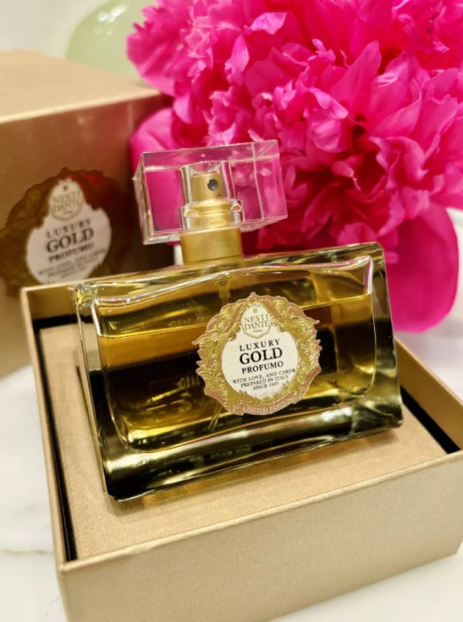 detail Nesti Dante Luxury GOLD, toaletní voda EDT 100ml