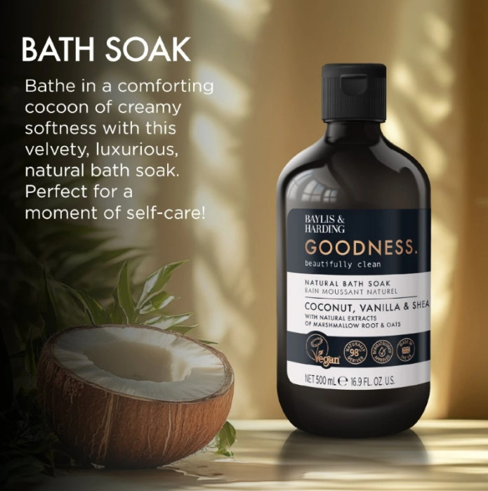 detail Baylis&Harding Pěna do koupele 500ml - Goodness Coconut, Vanilla & Shea