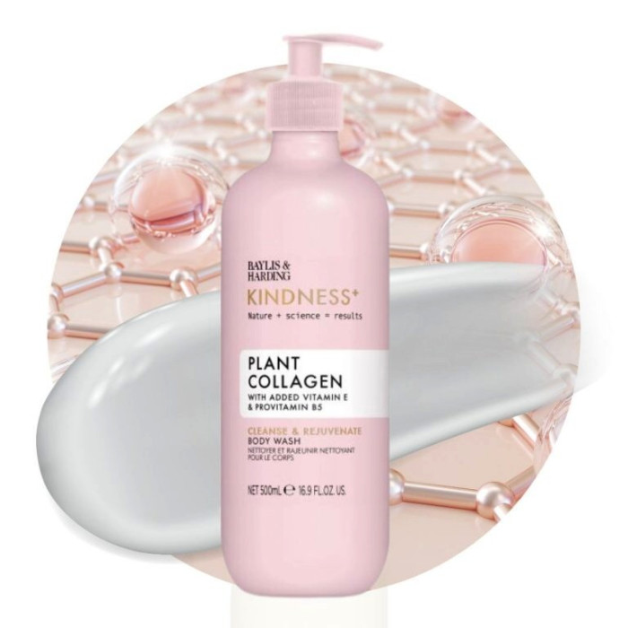 detail Baylis&Harding Sprchový gel - Kindness Plant Collagen, 500ml