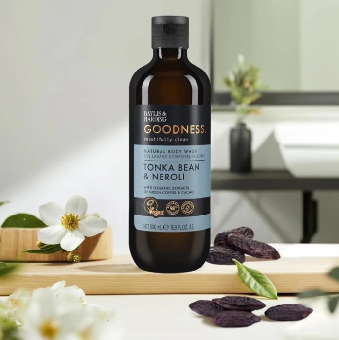detail Baylis&Harding Sprchový gel - Goodness Tonka Bean & Neroli, 500ml