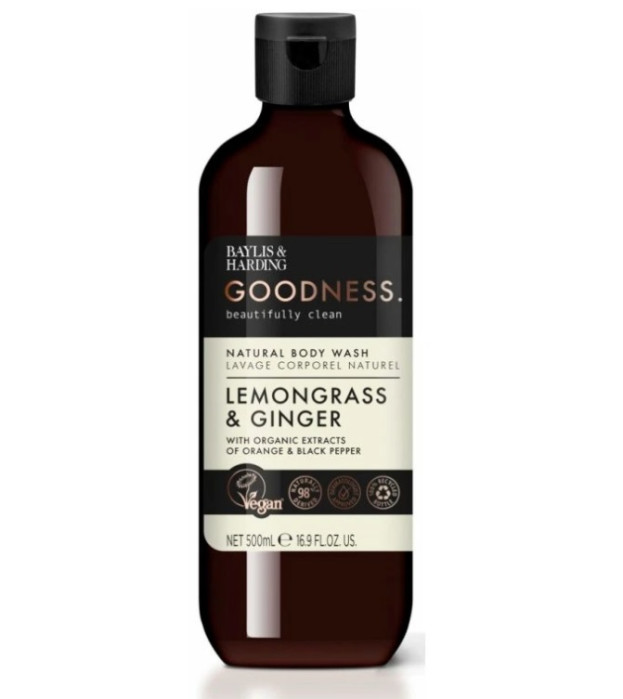 detail Baylis&Harding Sprchový gel - Goodness Lemongrass & Ginger, 500ml