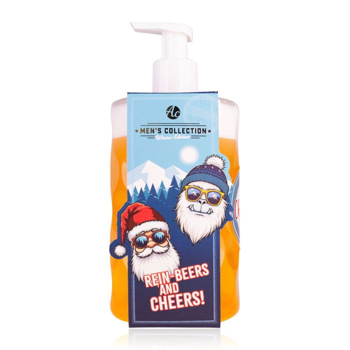 detail Accentra Cheers, sprchový gel 2v1 ve tvaru piva, 720ml