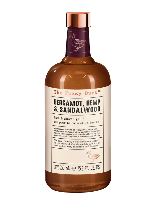 detail Baylis&Harding Bergamot, Hemp & Sandalwood, sprchový gel 750ml