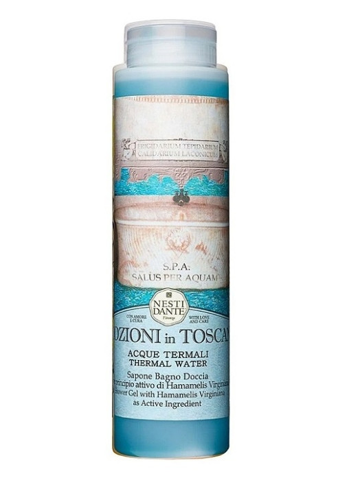 detail Nesti Dante Emozioni in Toscana - Thermal Water, sprchový gel 300ml