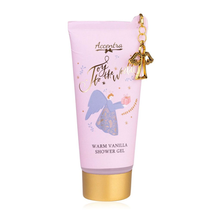 detail Accentra Angel Rose, sprchový gel v tubě s přívěškem, 60ml