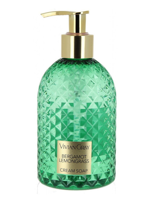 detail Vivian Gray GEMSTONE Bergamot & Lemongrass, tekuté mýdlo 300 ml