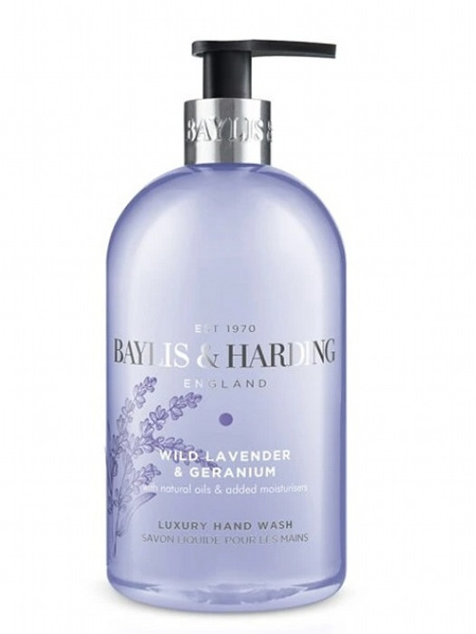 detail Baylis&Harding Tekuté mýdlo - Levandule & Geranium, 500ml
