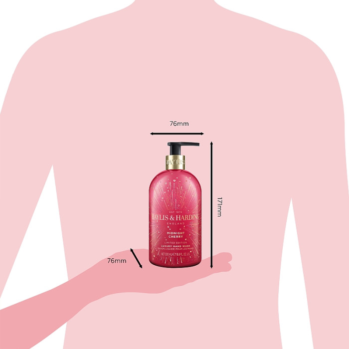 detail Baylis&Harding Wild Cherry & Vanilla, tekuté mýdlo 500ml