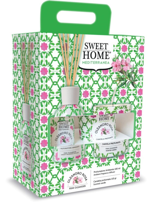 detail Sweet Home Dárková sada Mediterranea Oleandro Rosa