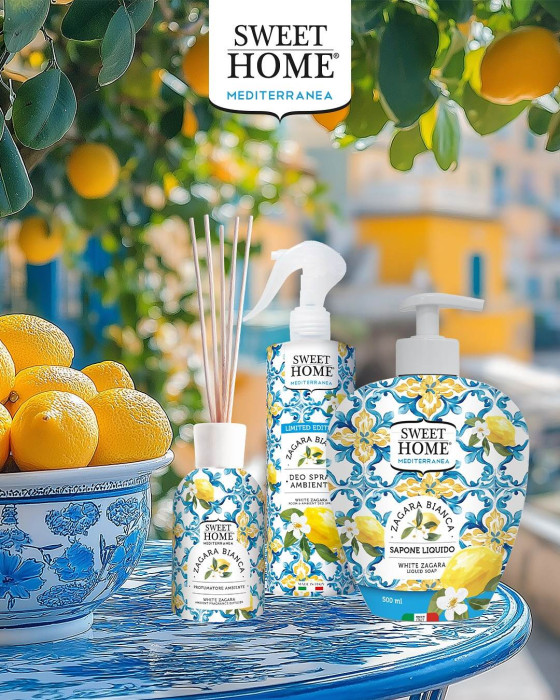 detail Sweet Home Difuzér 100ml - Mediterranea Zagara Bianca
