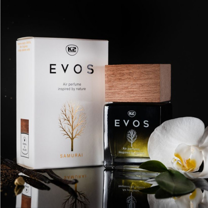 detail EVOS PARFUMÉ 50ml - SAMURAI, parfém do auta