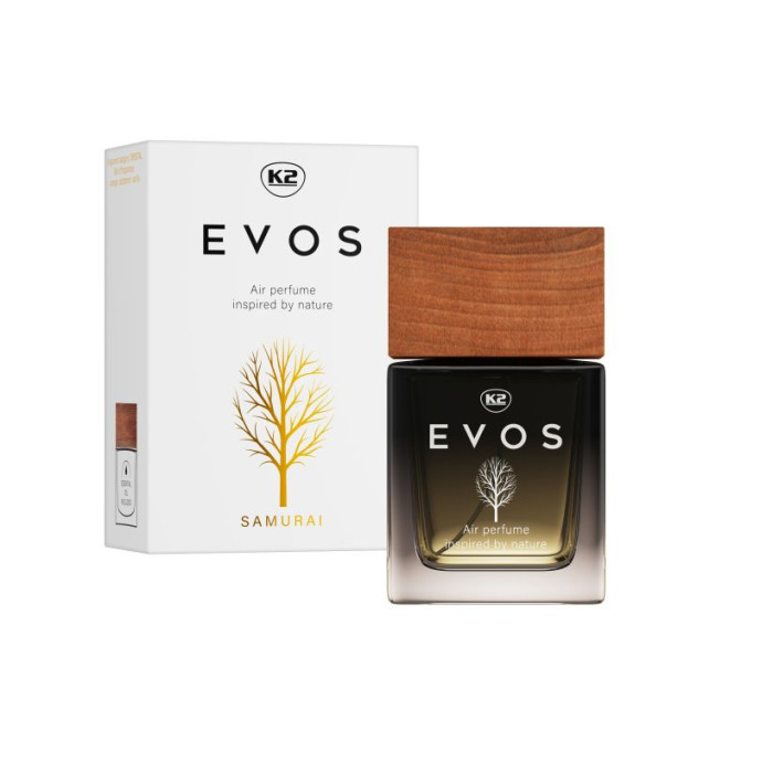 detail EVOS PARFUMÉ 50ml - SAMURAI, parfém do auta