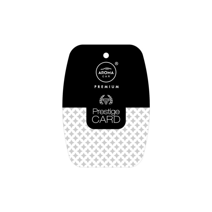 detail AROMA CAR PRESTIGE CARD SILVER