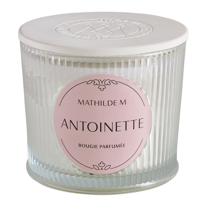 detail Mathilde M. - ANTOINETTE, velká tříknotá svíčka 400g, doba hoření 50h