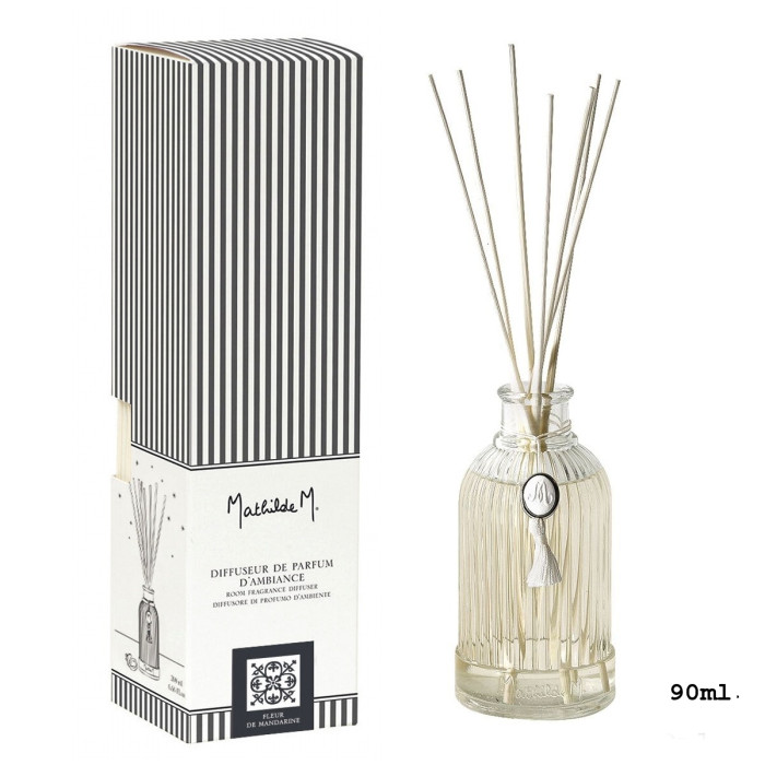 detail Mathilde M. - FLEUR DE MANDARINE, difuzér pruh 90 ml