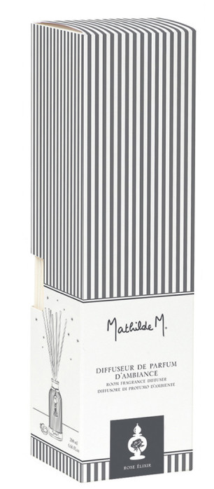 detail Mathilde M. - ROSE ÉLIXIR, difuzér 200 ml, pruh