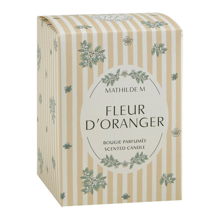 detail Mathilde M. - FLEUR D' ORANGER, vonná svíčka 145g, květinová