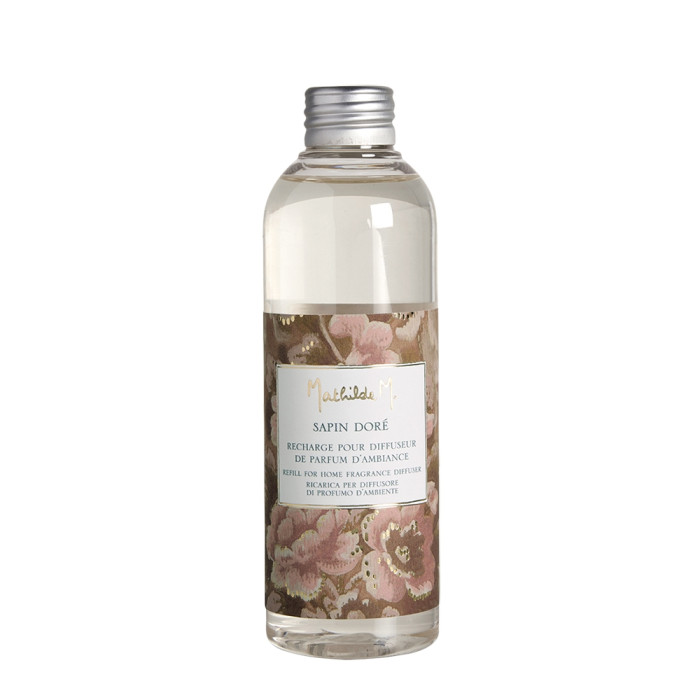 detail Mathilde M. - SAPIN DORÉ, náhradní náplň do difuzéru 200ml