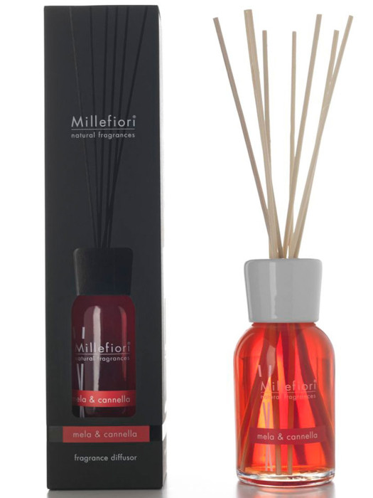 detail Millefiori Milano Difuzér 500ml MELA & CANNELLA