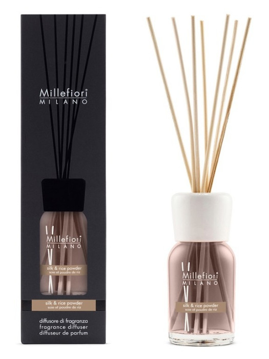 detail Millefiori Milano Difuzér 250ml SILK & RICE POWDER