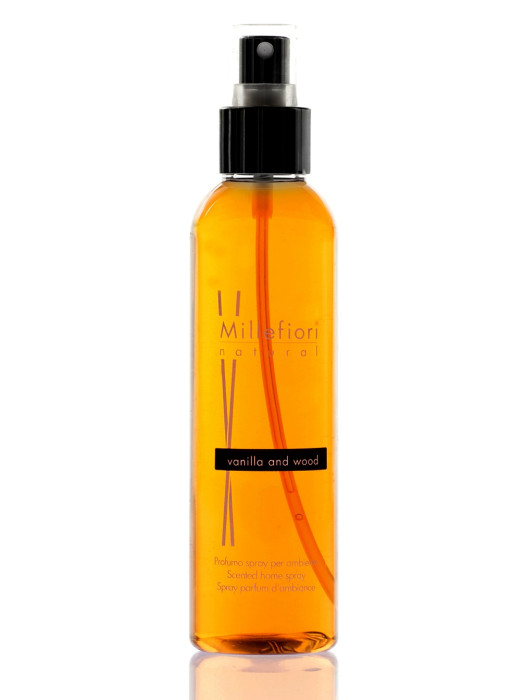 detail Millefiori Milano Bytový sprej 150ml VANILLA & WOOD