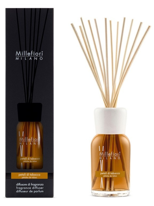 detail Millefiori Milano Difuzér 500ml PETALI DI TABACCO