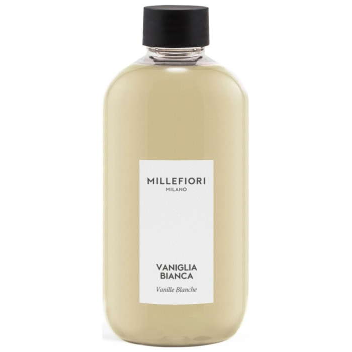 detail Millefiori Milano Vaniglia Bianca, náplň do difuzéru 250ml