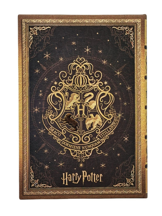 detail Paperblanks MIDI zápisník - Mrzimorský deník / Harry Potter, linkovaný