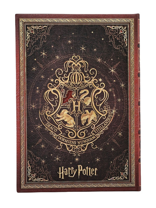 detail Paperblanks MIDI zápisník - Nebelvírský deník / Harry Potter, linkovaný
