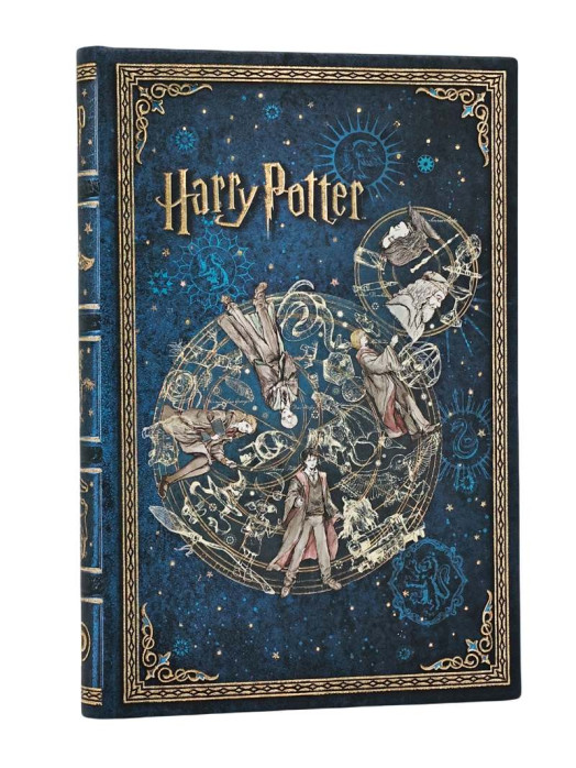 detail Paperblanks MINI zápisník - Legends of Hogwarts / Harry Potter, linkovaný