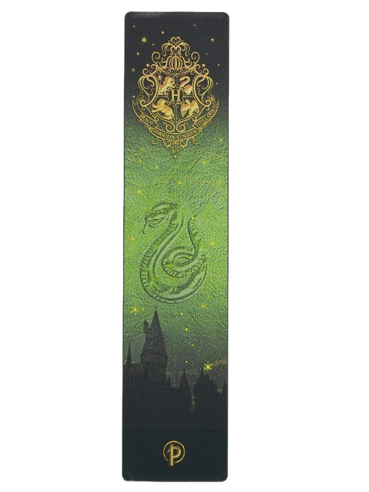 detail Paperblanks ZÁLOŽKA - ZMIJOZEL / Slytherin - Harry Potter