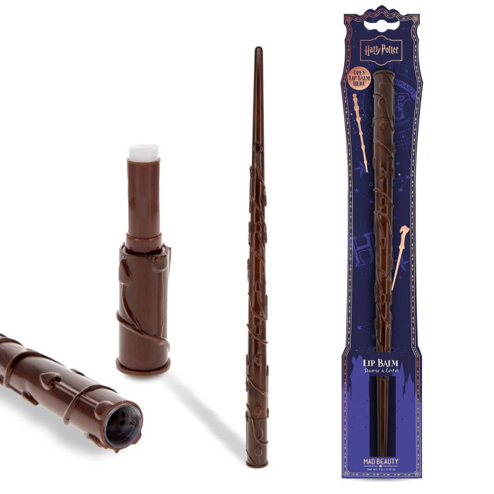 detail Mad Beauty HARRY POTTER Kouzelnická hůlka, balzám na rty 3g