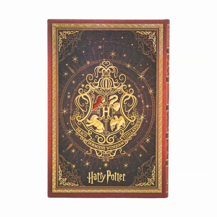 detail Paperblanks Diář 2027 MINI weekly horizontal - Harry Potter Gryffindor