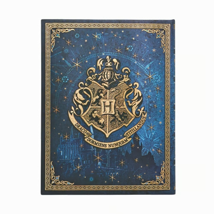 detail Paperblanks Diář 2027 ULTRA weekly horizontal - Legend of Hogwarts Harry Potter