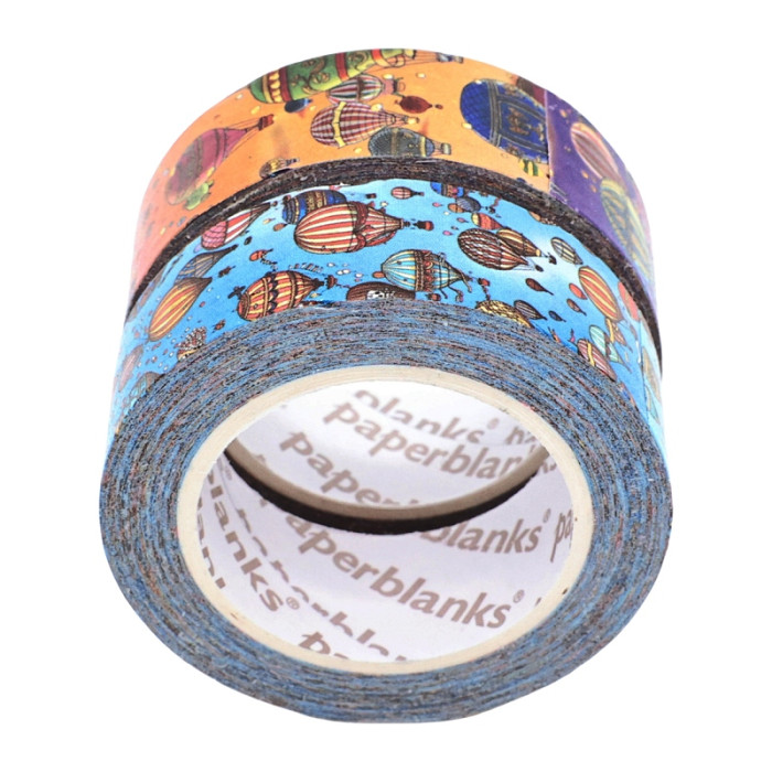 detail Paperblanks Washi pásky - Balloon Festival & Sunset Ride, 2x 10m