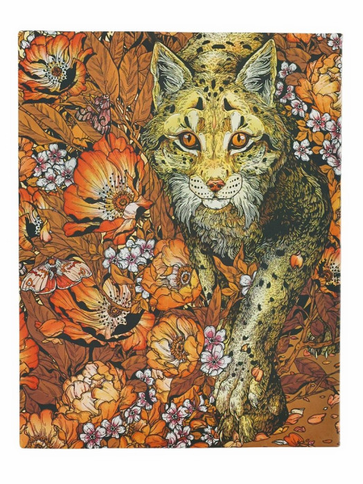 detail Paperblanks ULTRA zápisník - Lynx Rising, linkovaný, flexi