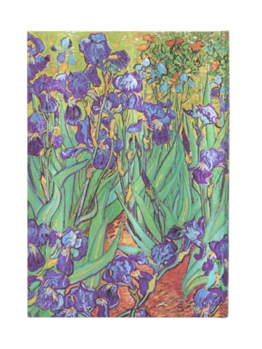 detail Paperblanks MIDI zápisník - Van Gogh’s Irises, linkovaný