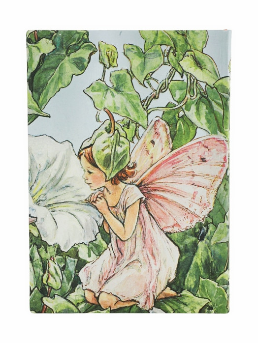 detail Paperblanks MIDI zápisník - Bindweed Fairy, 170stran, flexi, linkovaný