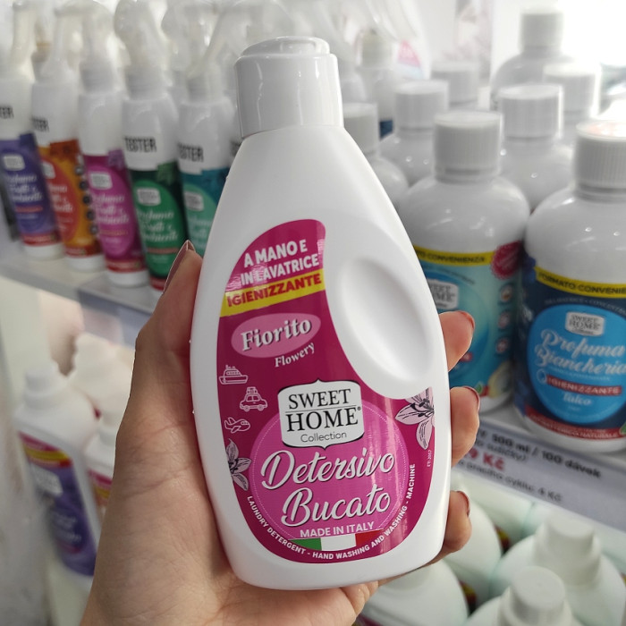 detail Sweet Home Prací gel 105ml - FIORITO (květinová vůně)