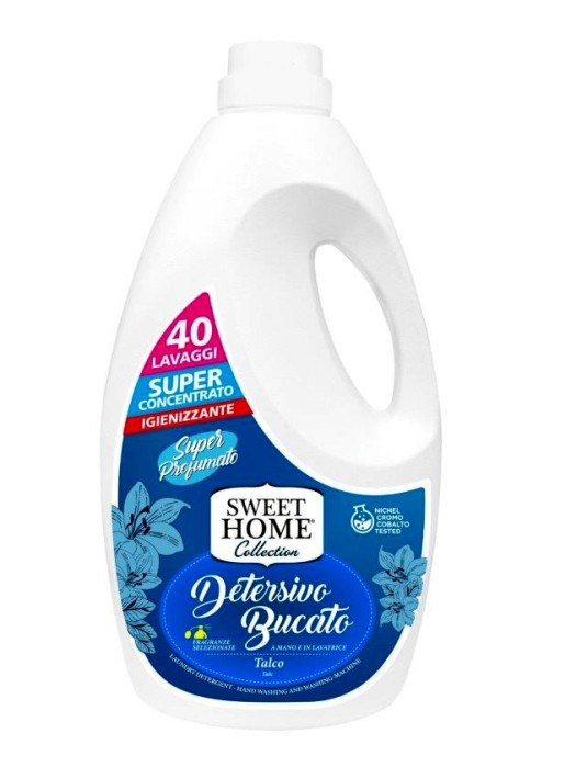 detail Sweet Home Prací gel 2000ml - TALCO (pudr)