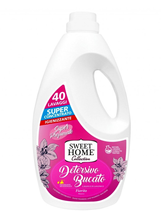 detail Sweet Home Prací gel 2000ml - FIORITO (květinová vůně)