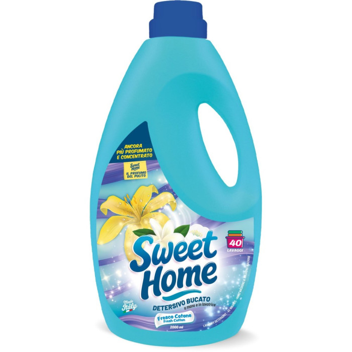 detail Sweet Home Prací gel 2000ml - Fresco Cotone