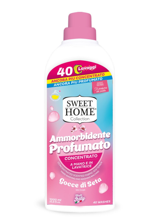 detail Sweet Home Aviváž 1000ml - GOCCE DI SETA (kapky hedvábí)