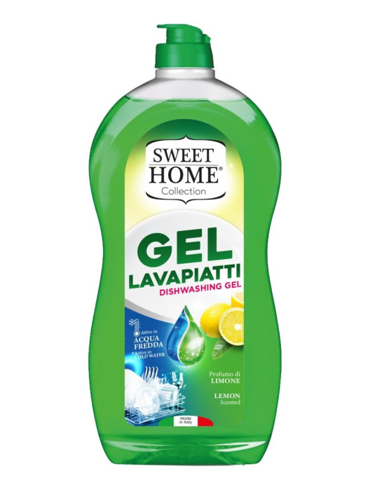 detail Sweet Home Gel na mytí nádobí 850ml - LEMON
