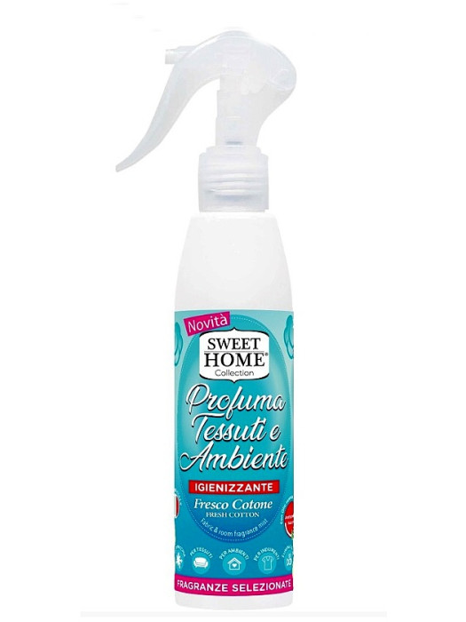 detail Sweet Home Textilní sprej 250ml - FRESCO COTONE (svěží bavlna)