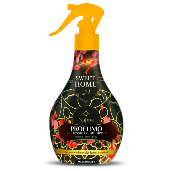 detail Sweet Home Textilní a bytový sprej 250ml Layali Najma