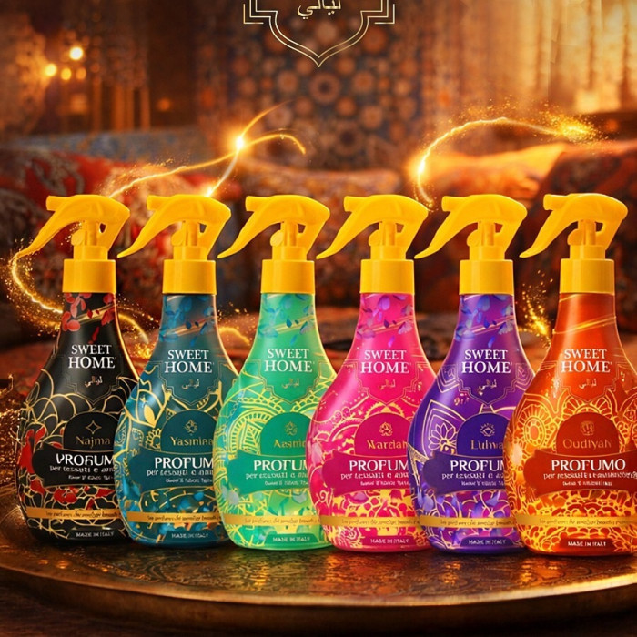 detail Sweet Home Textilní a bytový sprej 250ml Layali Oudiyah