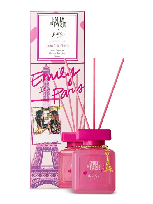 detail Ipuro - EMILY in PARIS rose, vonný difuzér 50ml