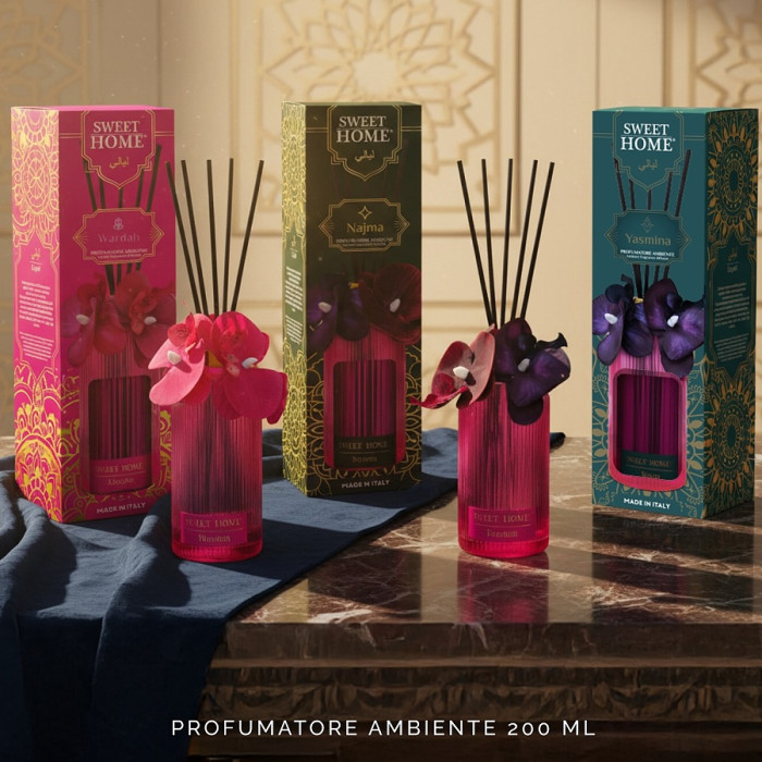 detail Sweet Home aroma difuzér Layali Najma 200 ml